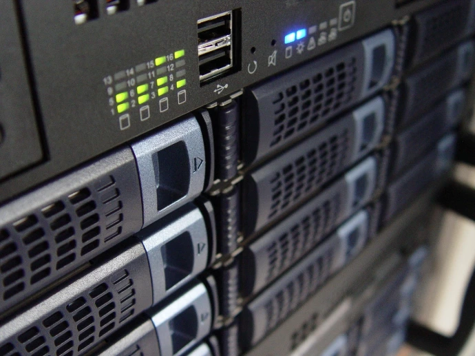 Server-Hardware in einem Rack